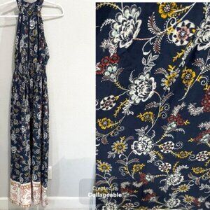 Altar’d State Boho Western Floral Embroidered Feminine Shabby Chic Maxi Dress